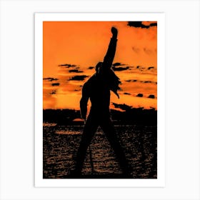 Freddie Mercury 6 Art Print