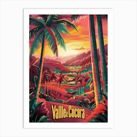 Valle de Cocora Colombia 1 Art Print