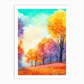 Autumn Landscape 2 Art Print