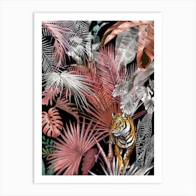 Jungle Tiger 2 Art Print