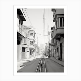 Izmir, Turkey, Photography In Black And White 1 Art Print