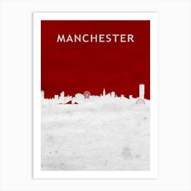 Manchester England Art Print