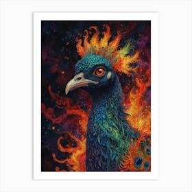 Peacock 12 Art Print