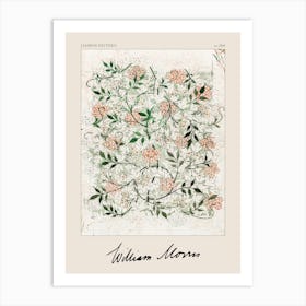 William Morris, Jasmine Pattern Art Print
