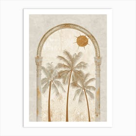 Palm Trees 44 Art Print