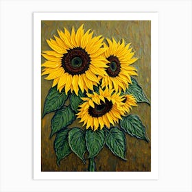 Sunflowers 7 Art Print