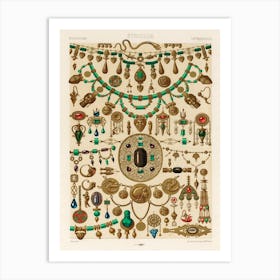 Etruscan Pattern, Albert Racine Art Print