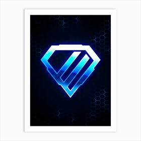 Diamond Rocket League 1 Art Print