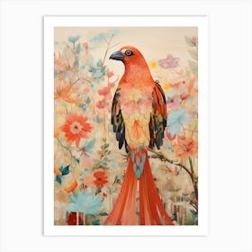 Parrot 3 Detailed Bird Painting Art Print