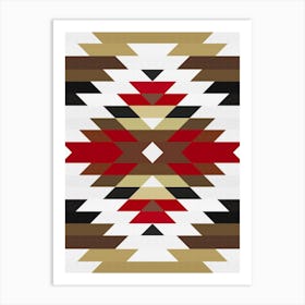 Tribal pattern Art Print