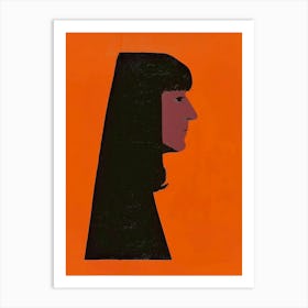 Portrait Of A Woman 638 Art Print