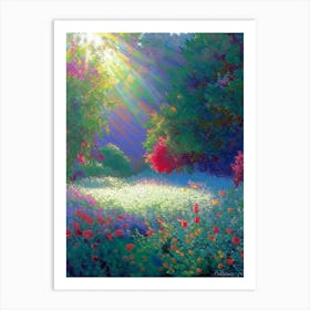 Red Butte Garden, Usa Classic Painting Art Print