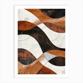 Abstract Waves 1 Art Print