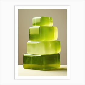 Green Soap, Stone Art Art Print