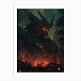 All Life Is An Enemy Art Print