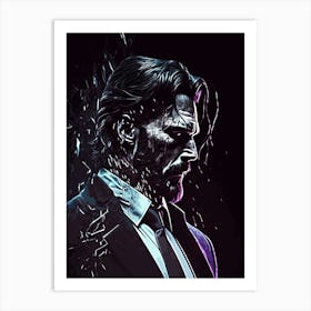 John Wick movie 1 Art Print