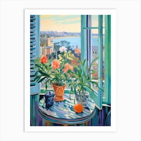 Window View Art Print