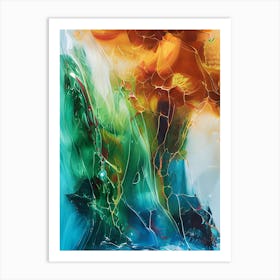 Colorful Abstract Art Art Print