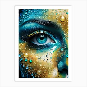 Oceanic Vision: I Put An Eye On You Series Art Print