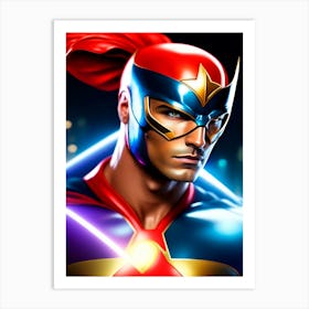 Marvel Super Hero Art Print