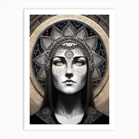 Ethereal Woman Art Print