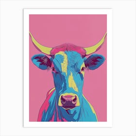 Cow Canvas Print 3 Art Print