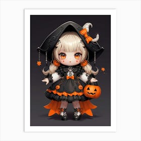 Halloween Witch 11 Art Print