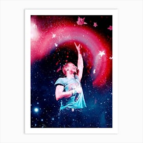 coldplay chris martin 4 Art Print