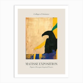 Eagle 2 Matisse Inspired Exposition Animals Poster Art Print