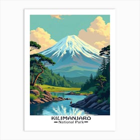 Kilimanjaro National Park 3 Art Print