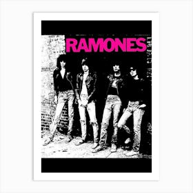 Ramones band music 5 Art Print