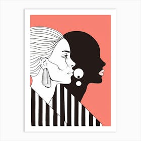 Portrait Of A Woman 455 Art Print