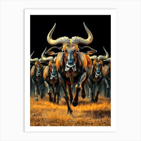 Wild Animal Creative Portrait 63 Art Print