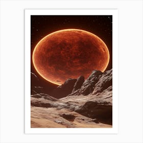 Red Planet Art Print