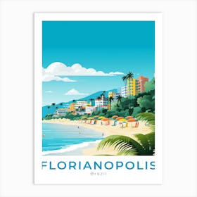 Brazil Florianopolis Travel Art Print