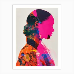 Portrait Of A Woman 2 Art Print