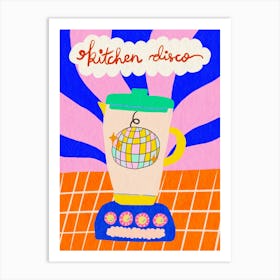 Kitchen Disco 6 Art Print