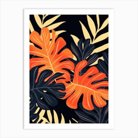 Tropical Leaves 10 Art Print