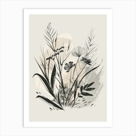 Wild Flowers 1 Art Print