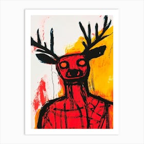 Red Deer 1 Art Print