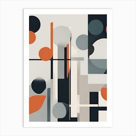 Abstract Shapes 1 Art Print