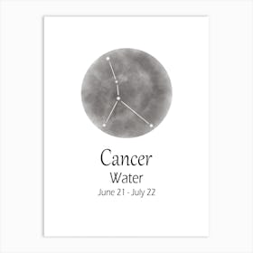 Cancer Art Print