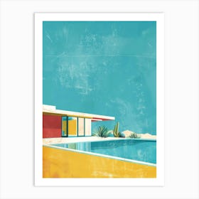 California House 17 Art Print