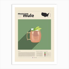 Moscow Mule Art Print