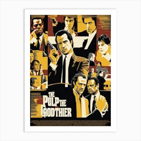 Pulp The Godfather Art Print