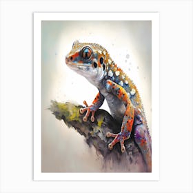 The Gecko Art Print