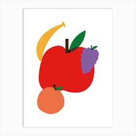 Fruit Vector Art Print