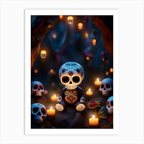 Day Of The Dead Art Print