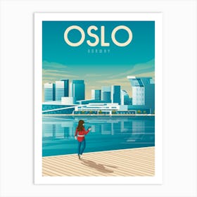 Oslo Norway Art Print