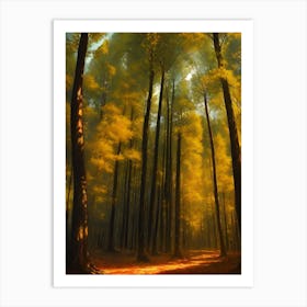 Autumn Forest 87 Art Print